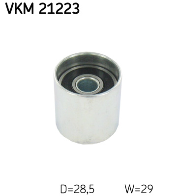 Deflection/Guide Pulley, timing belt - VKM 21223 SKF
